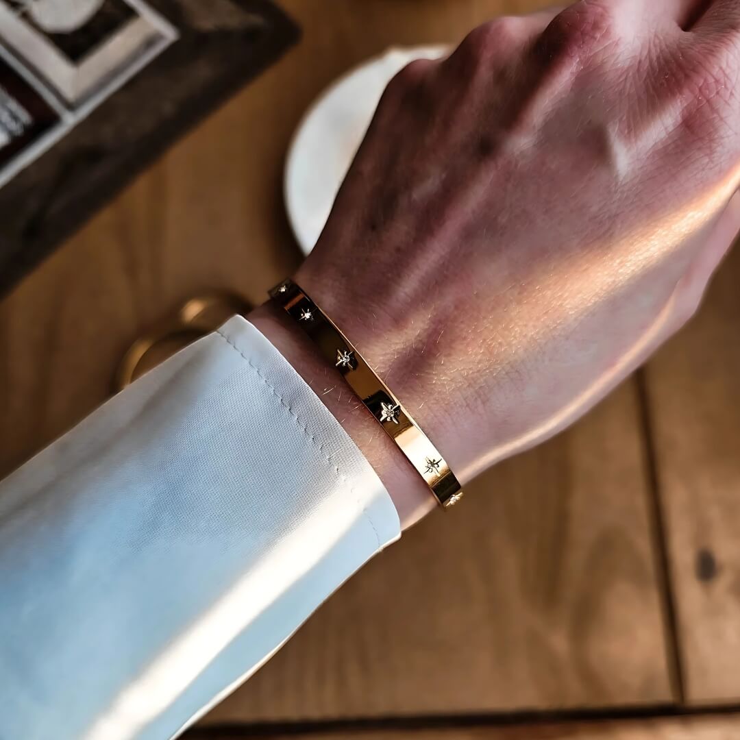 Minimalist Louise Cubic Zirconia Bracelet | Vallria