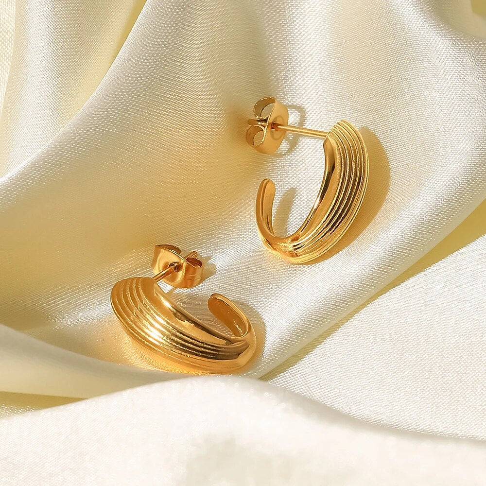 Hoop Rafaella Earring | Vallria