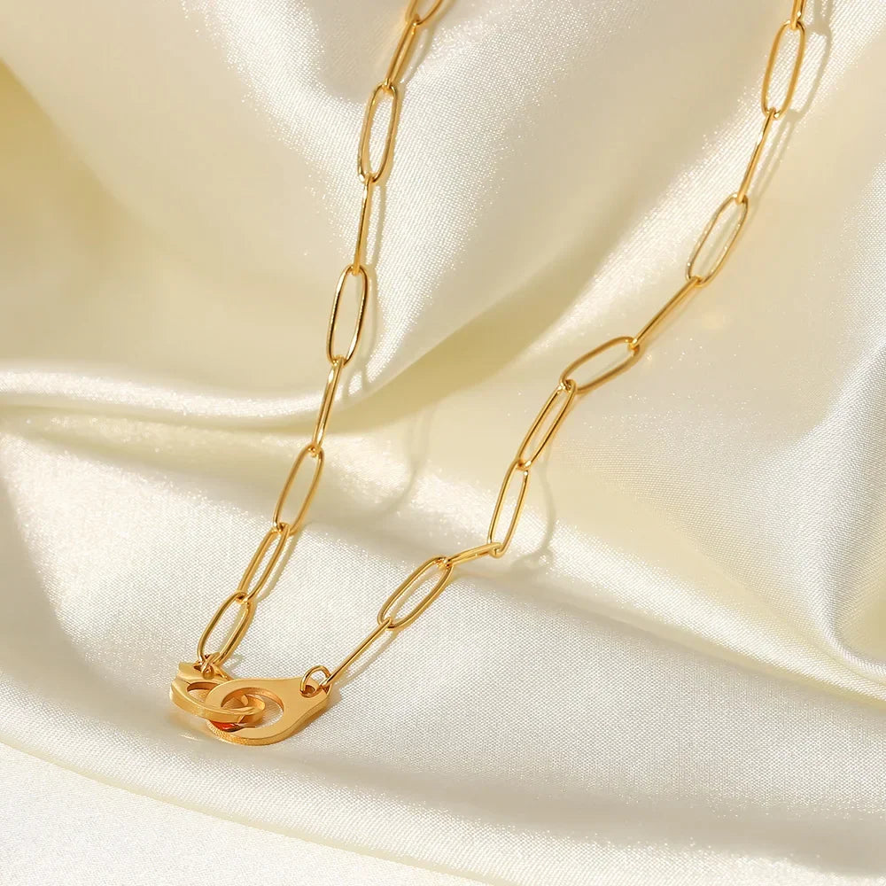 Chain Long with Eslabones Necklace | Vallria