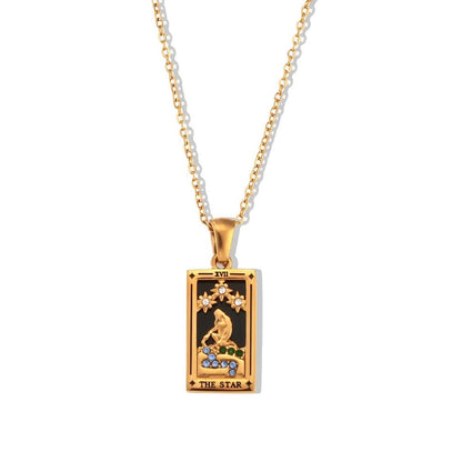 Tarot - Necklaces with the Pendants Cards Collection | Vallria