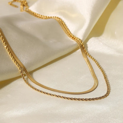 Necklace Mesh and Braided Mix | Vallria