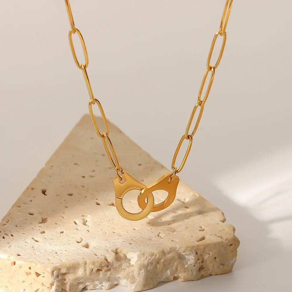 Chain Long with Eslabones Necklace | Vallria