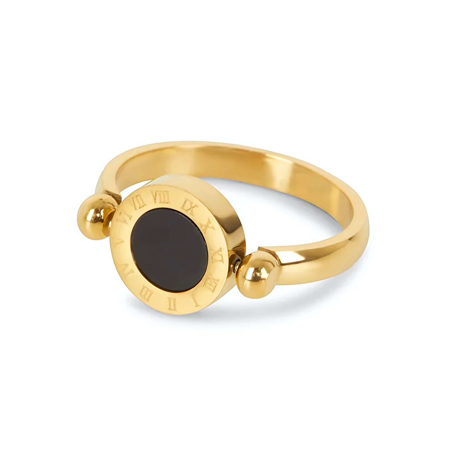 Spinner with Roman Numerals Ring | Vallria