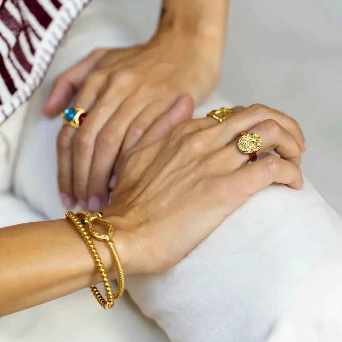 Marseille Zirconia Ring | Vallria