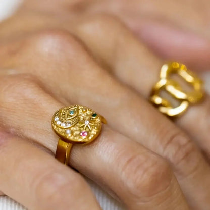 Marseille Zirconia Ring | Vallria