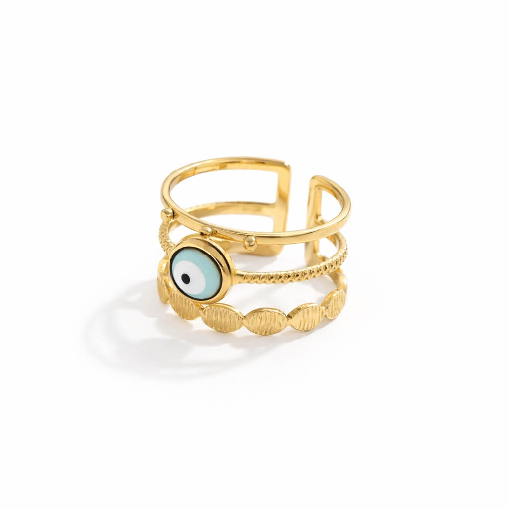 Evil Eye Aphrodite Ring | Vallria