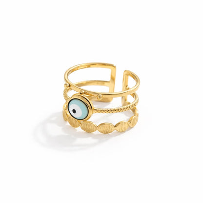 Evil Eye Aphrodite Ring | Vallria