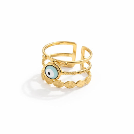 Evil Eye Aphrodite Ring | Vallria