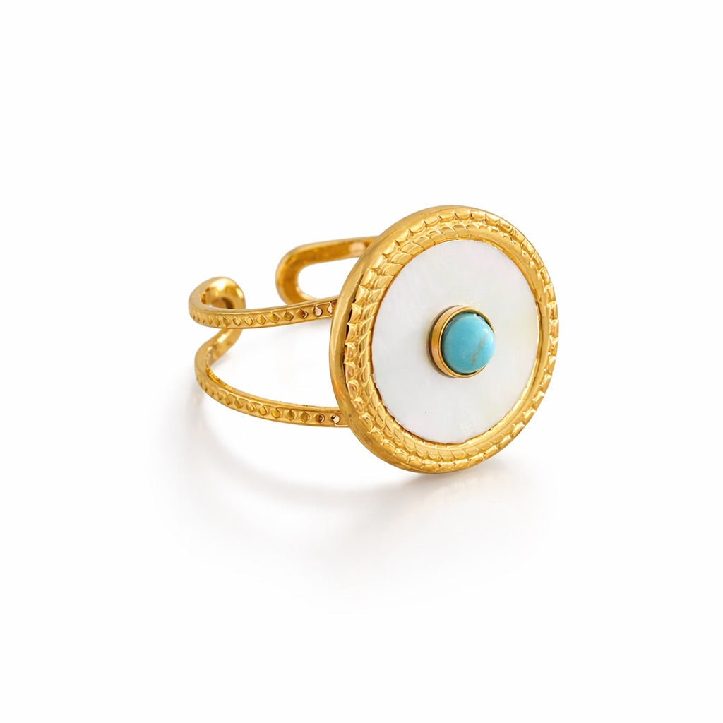 Evil Eye Gaia Ring | Vallria