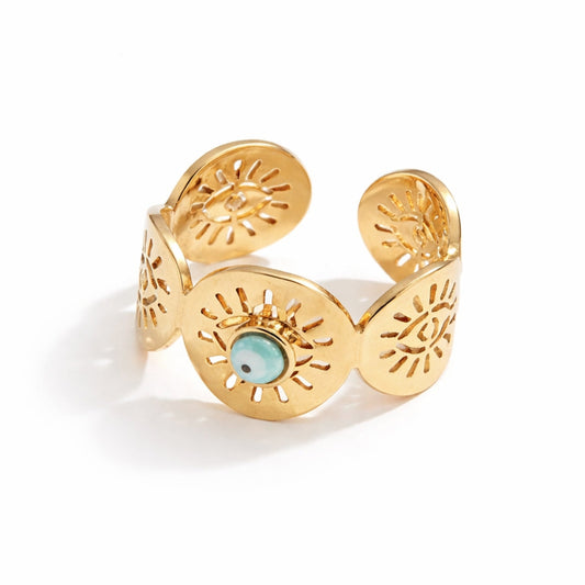 Evil Eye Hera Ring | Vallria