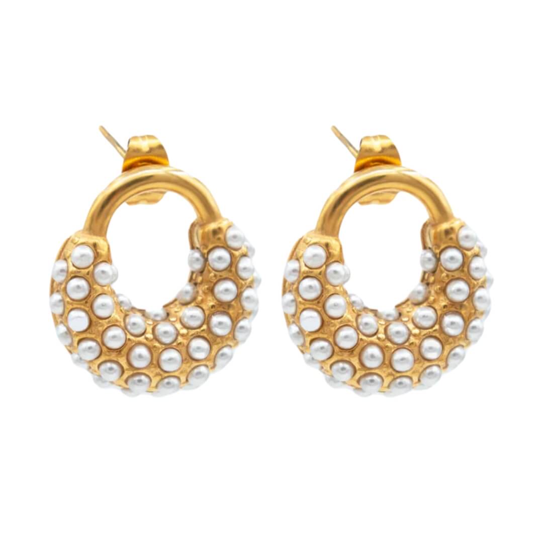 Spike Pearl Earring | Vallria