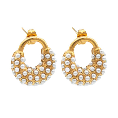 Spike Pearl Earring | Vallria
