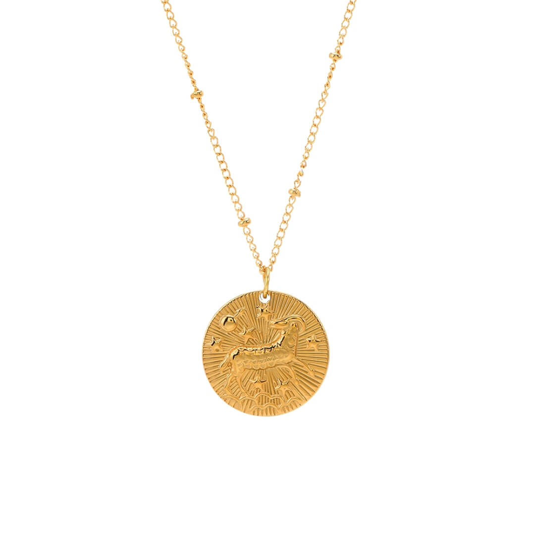 Zodiac with Symbols of Constellations Necklace | Vallria
