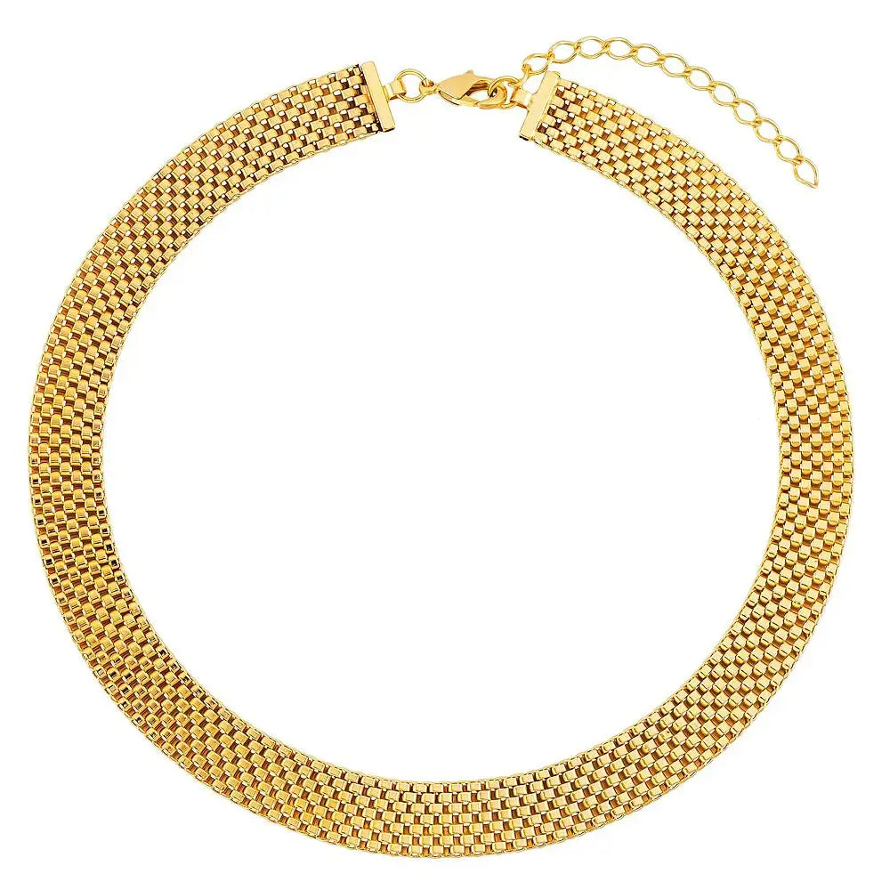 Choker of Mesh Elegant Necklace | Vallria