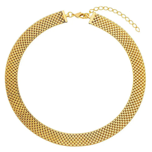 Choker of Mesh Elegant Necklace | Vallria