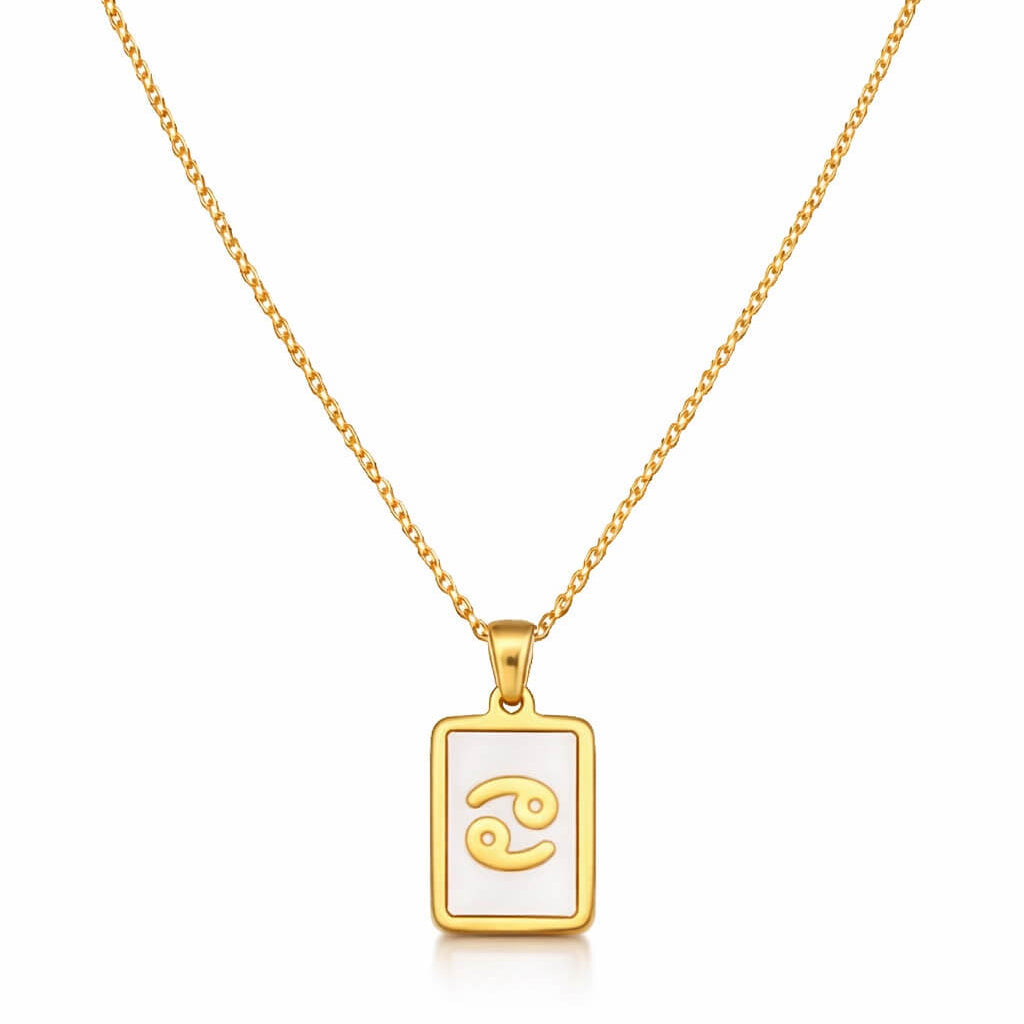 Necklaces Signs of Zodiac Pearled Collection | Vallria