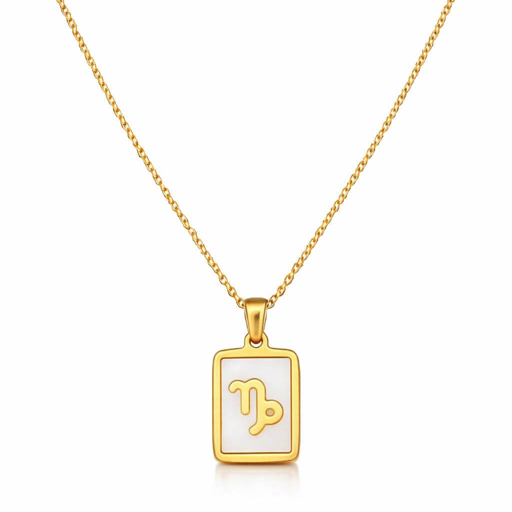 Necklaces Signs of Zodiac Pearled Collection | Vallria
