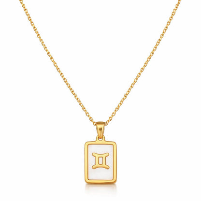 Necklaces Signs of Zodiac Pearled Collection | Vallria