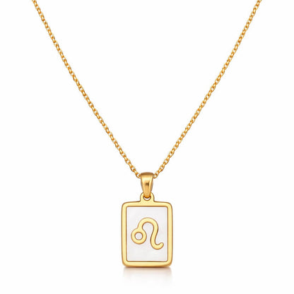 Necklaces Signs of Zodiac Pearled Collection | Vallria