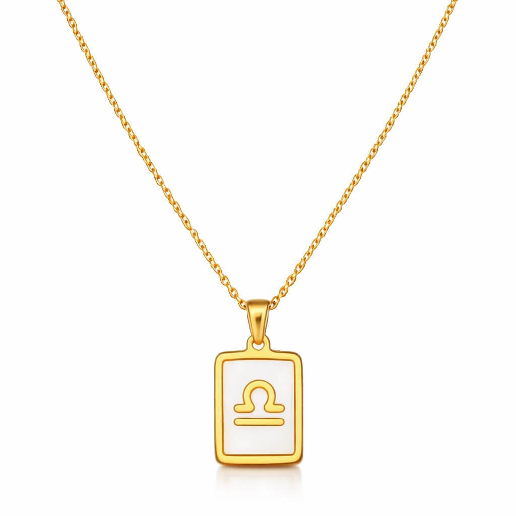 Necklaces Signs of Zodiac Pearled Collection | Vallria