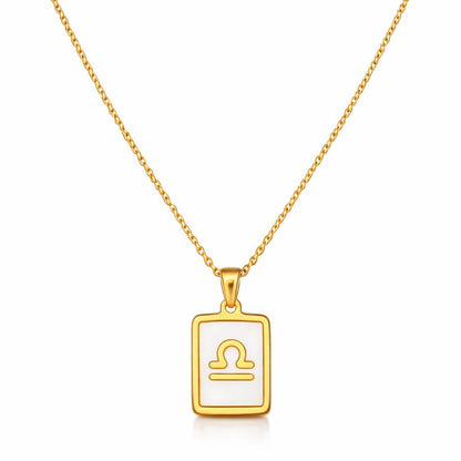 Necklaces Signs of Zodiac Pearled Collection | Vallria