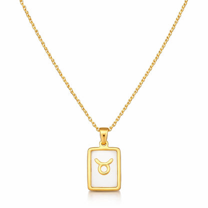 Necklaces Signs of Zodiac Pearled Collection | Vallria