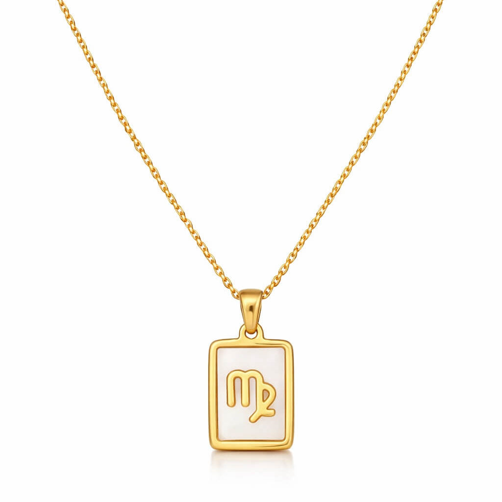Necklaces Signs of Zodiac Pearled Collection | Vallria