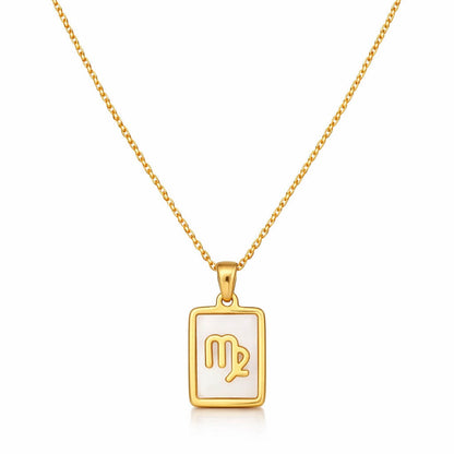 Necklaces Signs of Zodiac Pearled Collection | Vallria