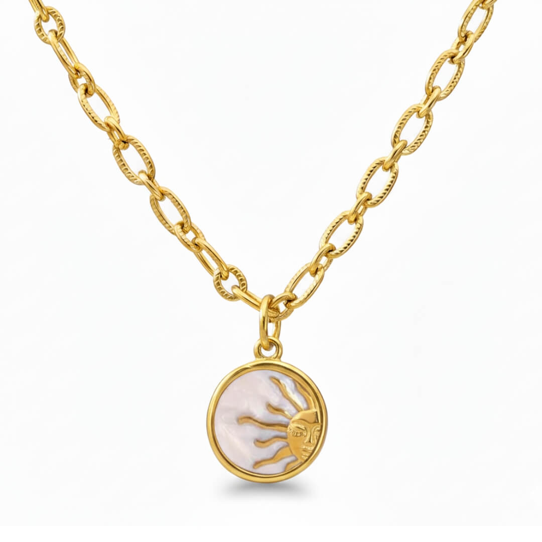 Marseille Sun and Moon Necklace | Vallria