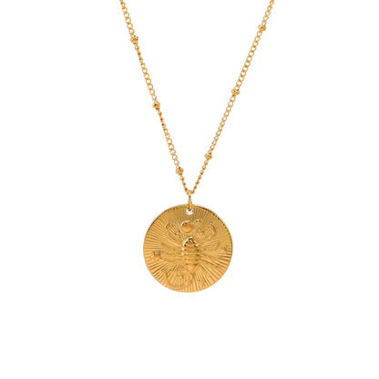 Zodiac with Symbols of Constellations Necklace | Vallria