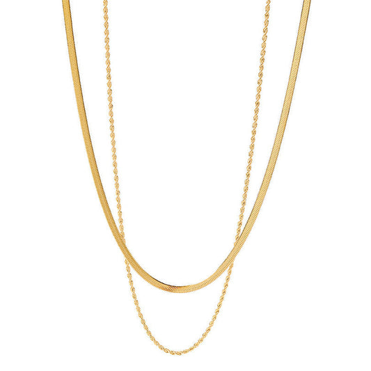 Necklace Mesh and Braided Mix | Vallria