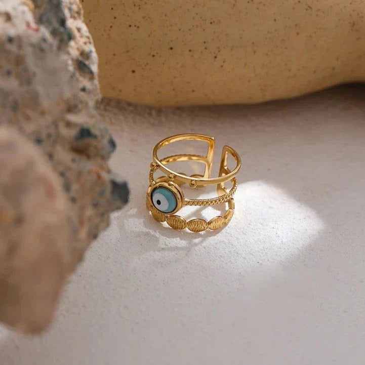 Evil Eye Aphrodite Ring | Vallria