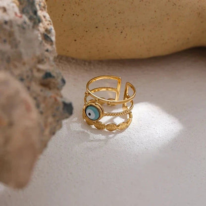 Evil Eye Aphrodite Ring | Vallria