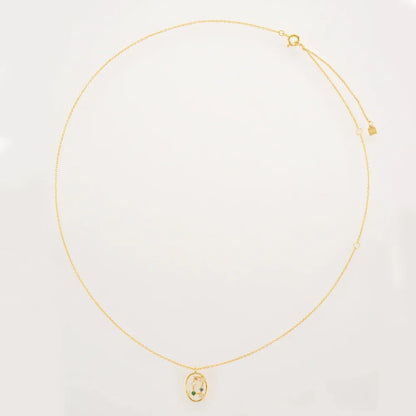 Constellations of Zodiac Zirconium Colorful Necklace | Vallria