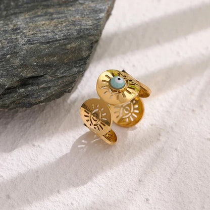 Evil Eye Hera Ring | Vallria
