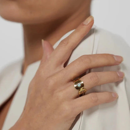 Evil Eye Hera Ring | Vallria