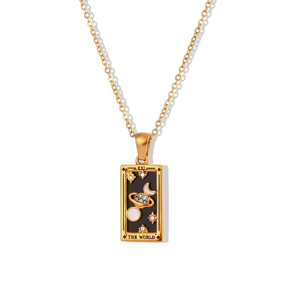 Tarot - Necklaces with the Pendants Cards Collection | Vallria