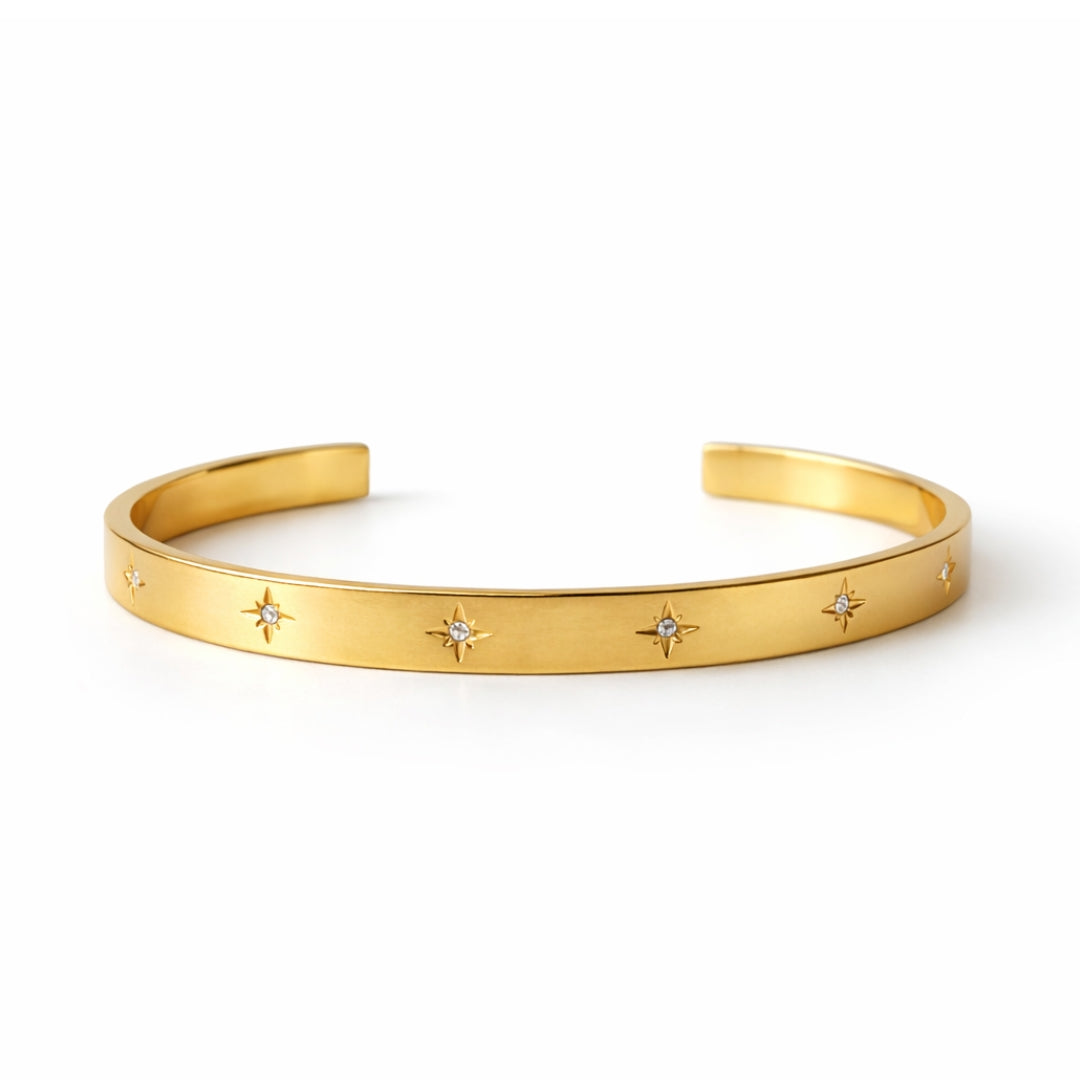 Minimalist Louise Cubic Zirconia Bracelet | Vallria