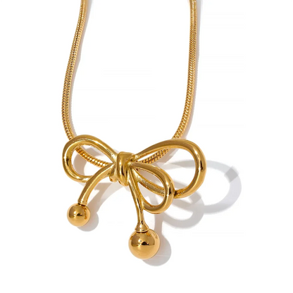 Bow Necklace | Vallria