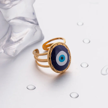 Evil Eye Amulet Ring | Vallria