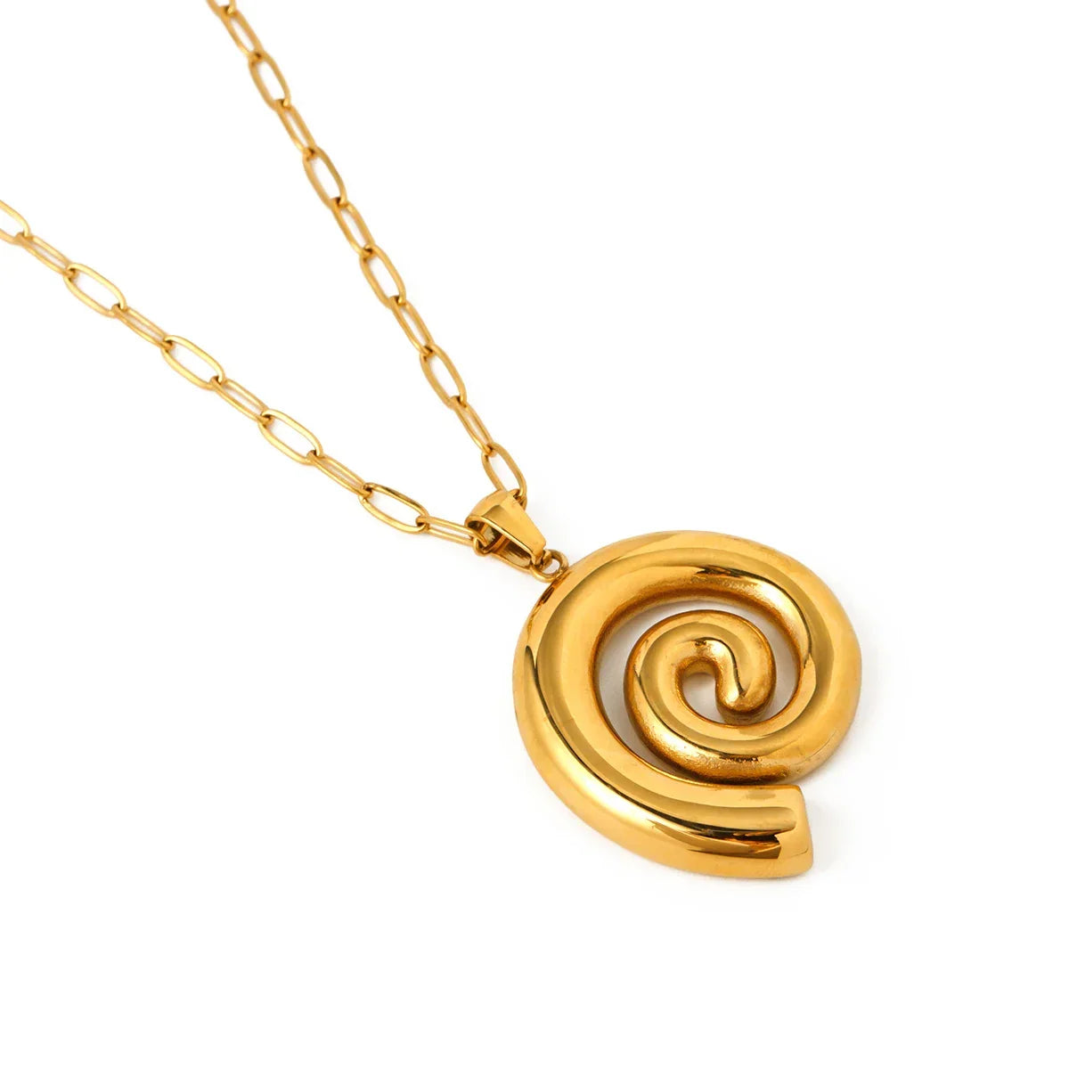 Spiral Chunky: Necklace + Earring Jewelry Set | Vallria