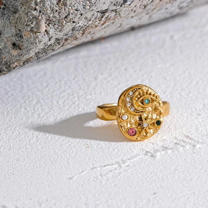 Marseille: Necklace + Ring Jewelry Set | Vallria