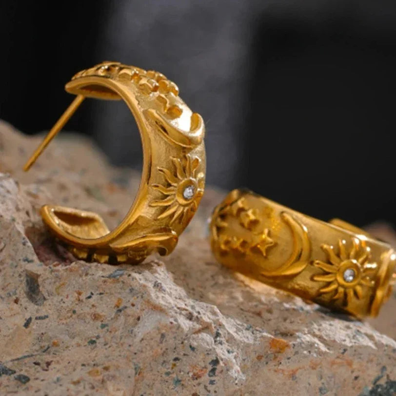 Hoop Celeste Earring | Vallria