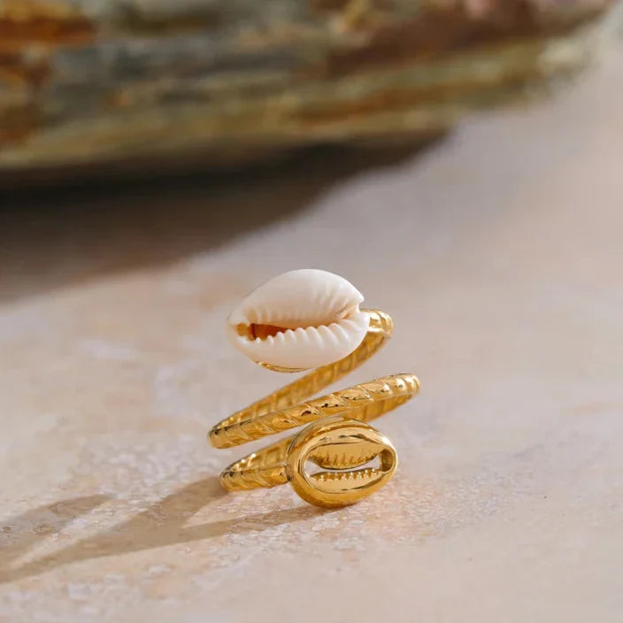 Double Snails Ring | Vallria
