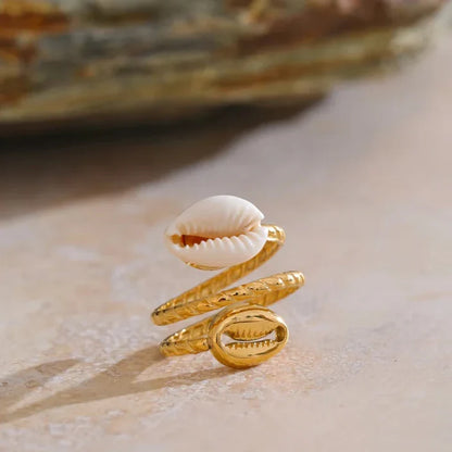 Double Snails Ring | Vallria