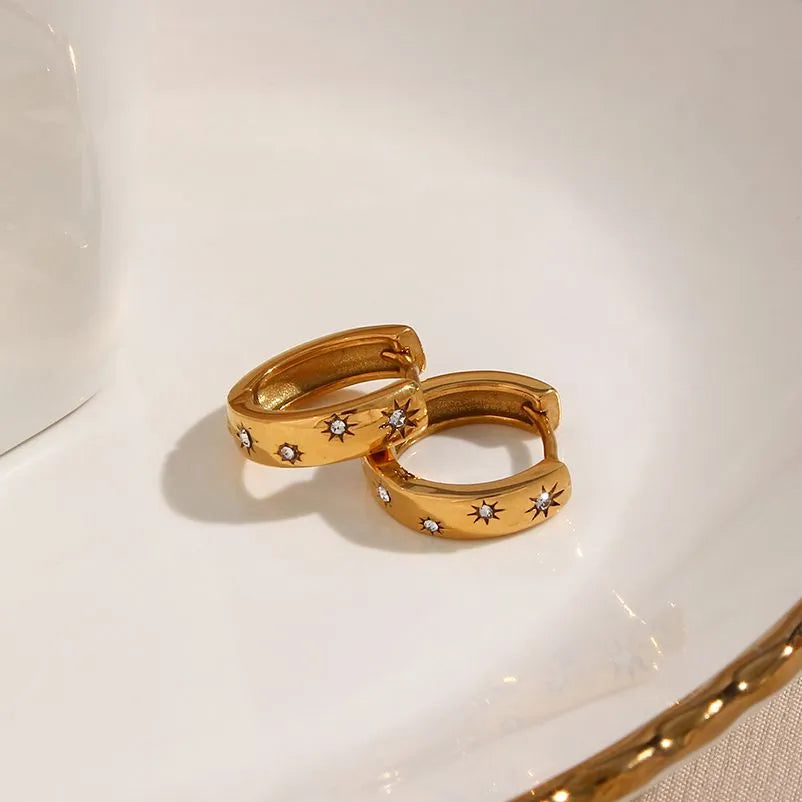 Stella Cubic Zirconia Earring | Vallria