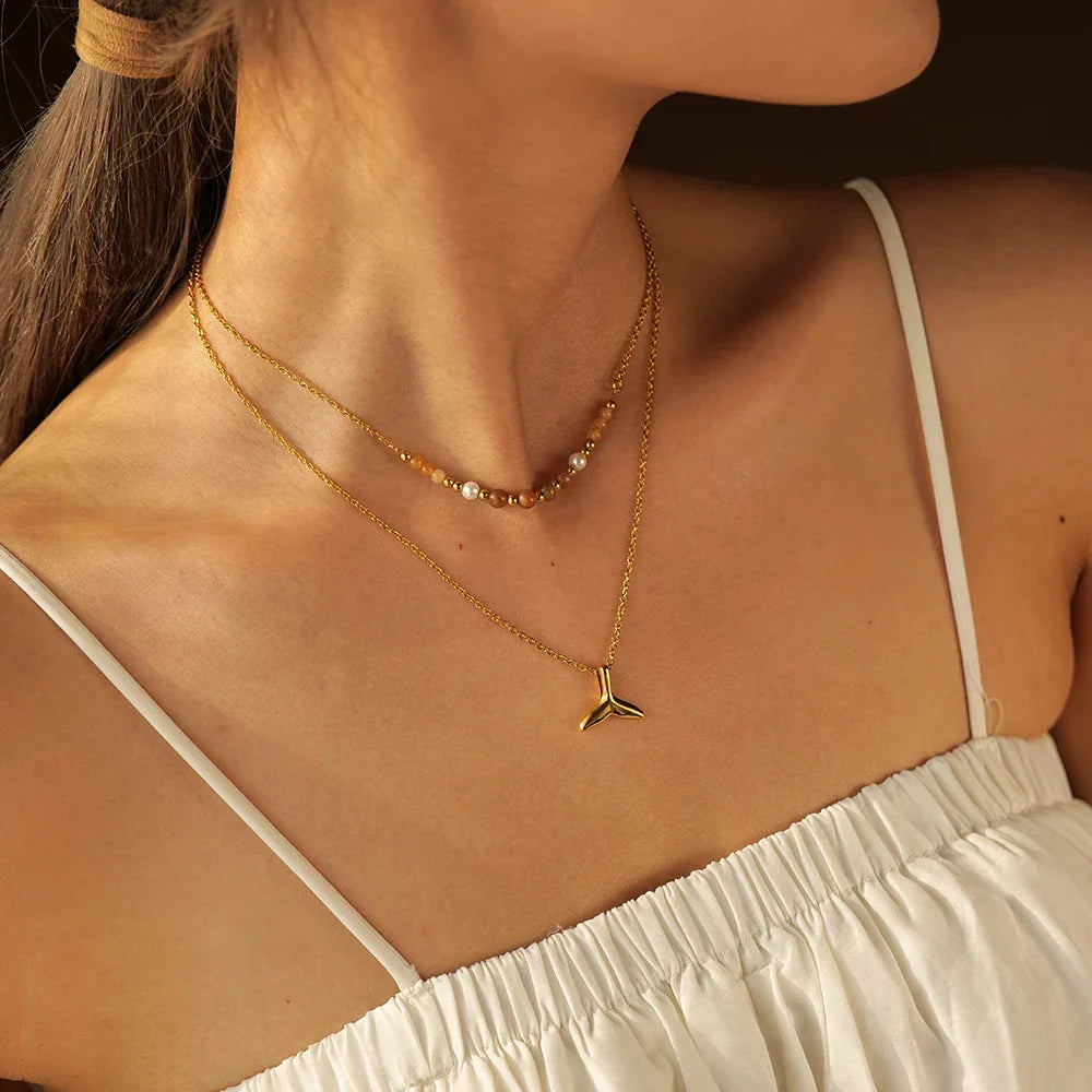 Mixed Mermaid Necklace | Vallria