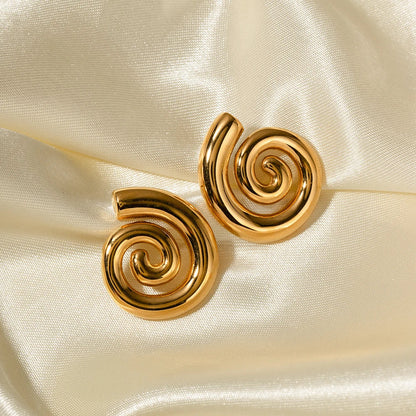 Spiral Chunky: Necklace + Earring Jewelry Set | Vallria