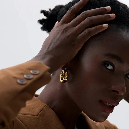 Hoop Bold Earring | Vallria