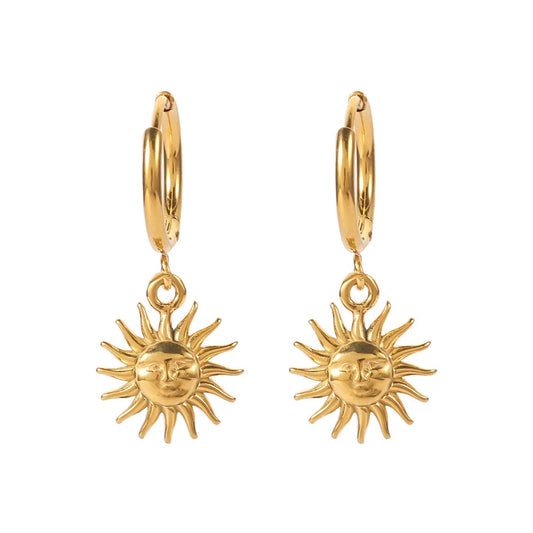 Sun of May Earrings | Vallria